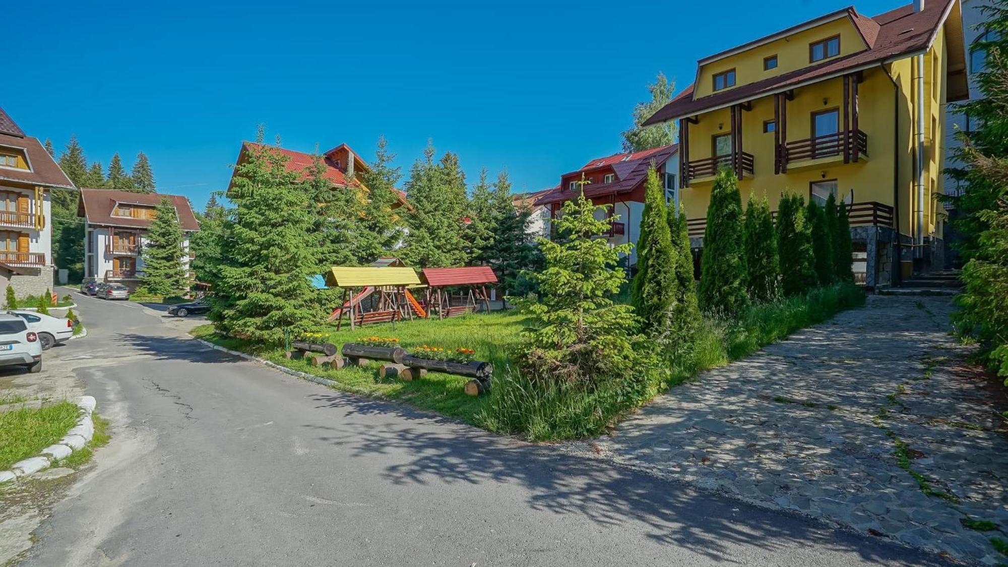 Hotel Sunray-Vilagalbena Poiana Brašov Exteriér fotografie
