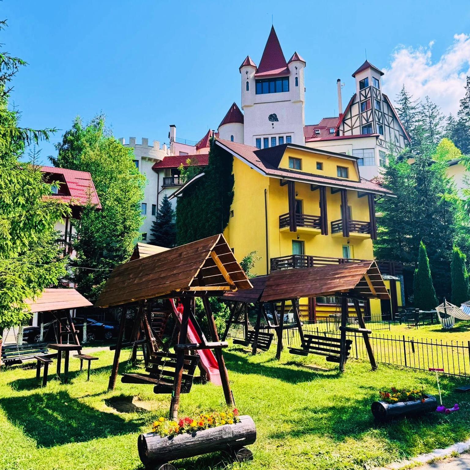 Hotel Sunray-Vilagalbena Poiana Brašov Exteriér fotografie